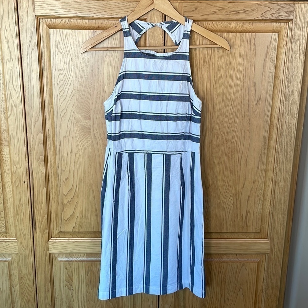 Old Navy Striped Midi Dress size 2
